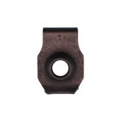 Extruded U Nut M6.3-1.0 Screw Size - Gm5, 25pk