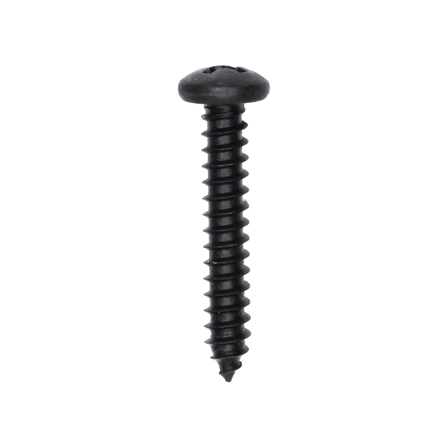 #8 X 1 PHILLIPS PAN HD TAP SCREW - Black