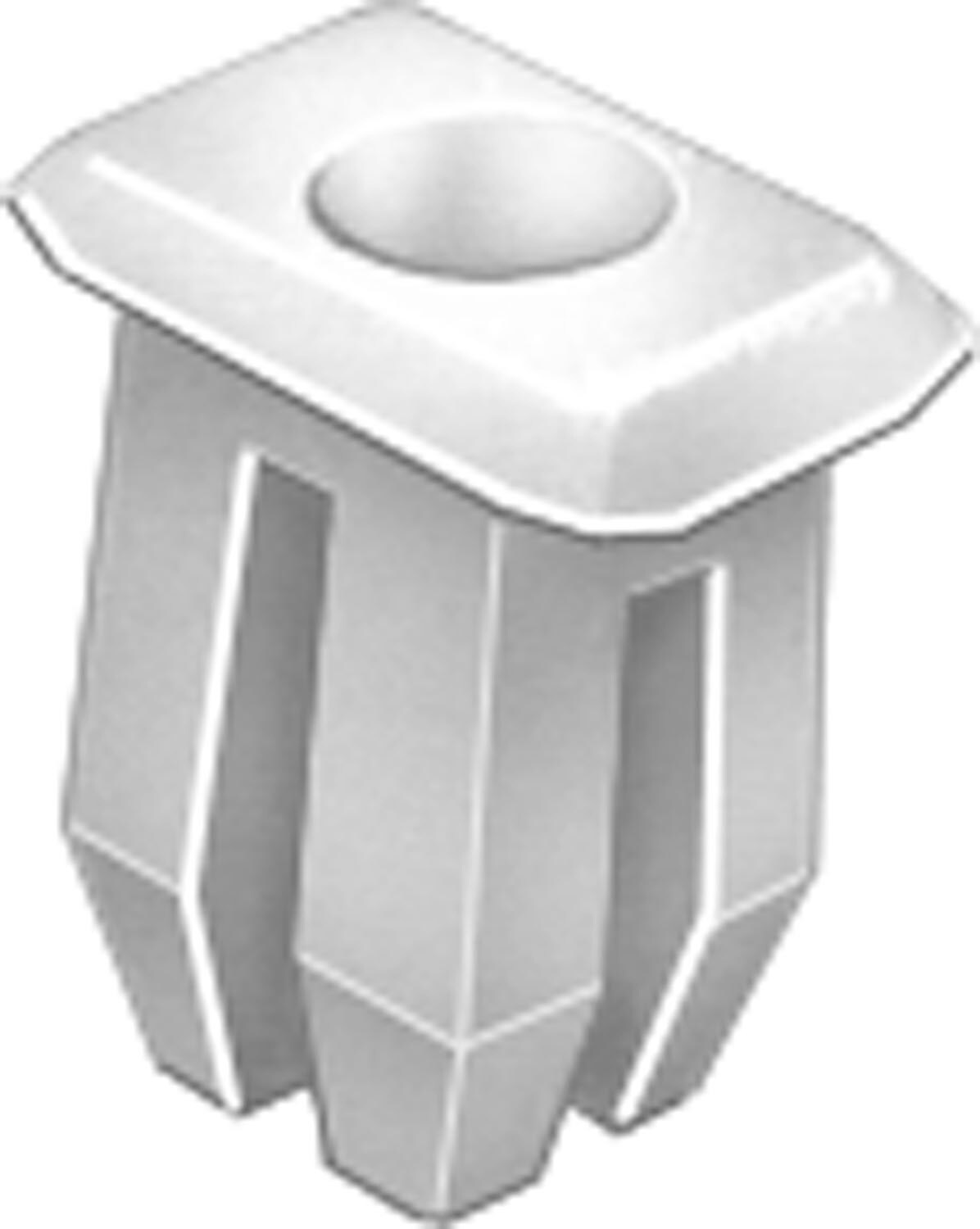 PANEL NUT NYLON - Nylon