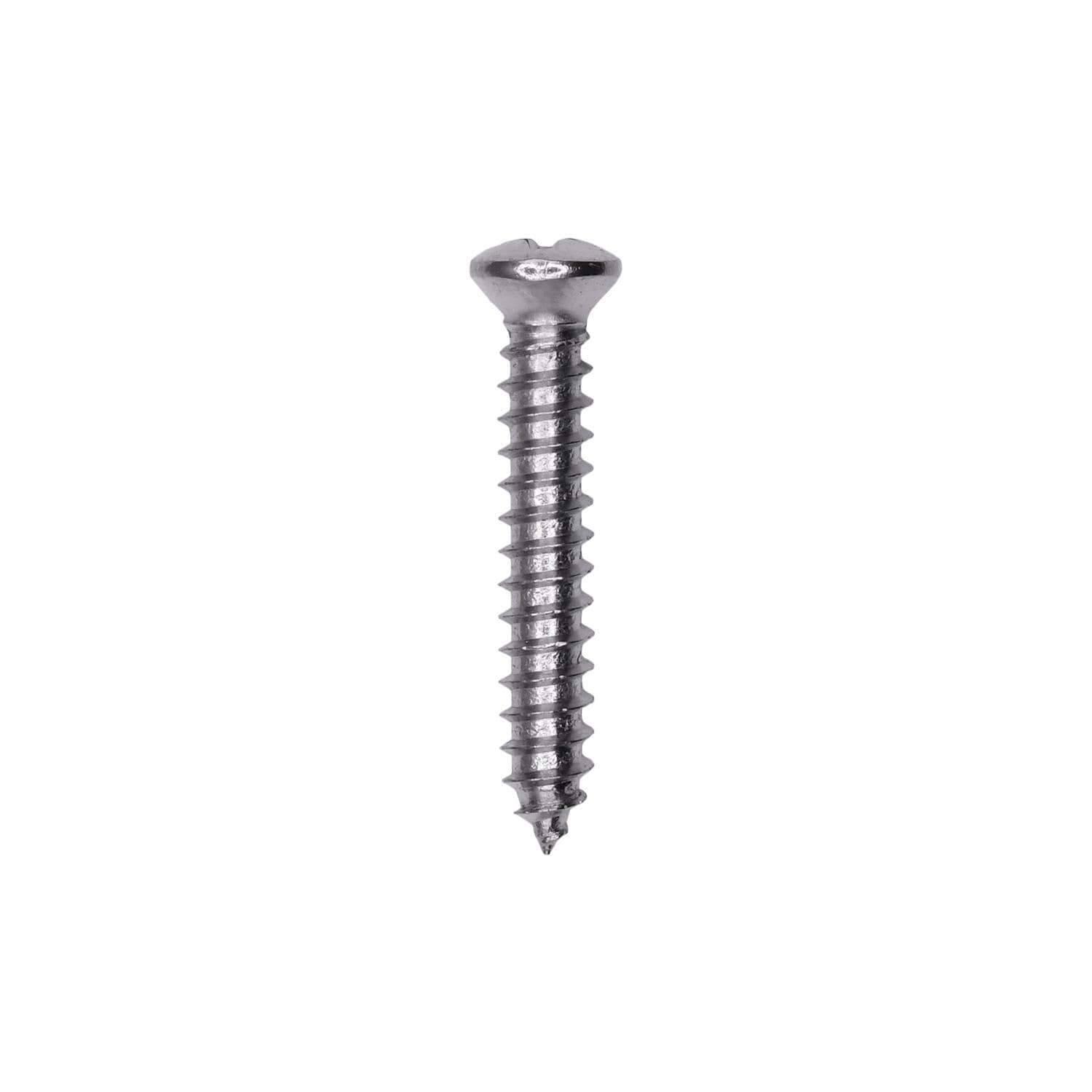 #8 X 1 OVAL PHIL SMS CHROME - Chrome