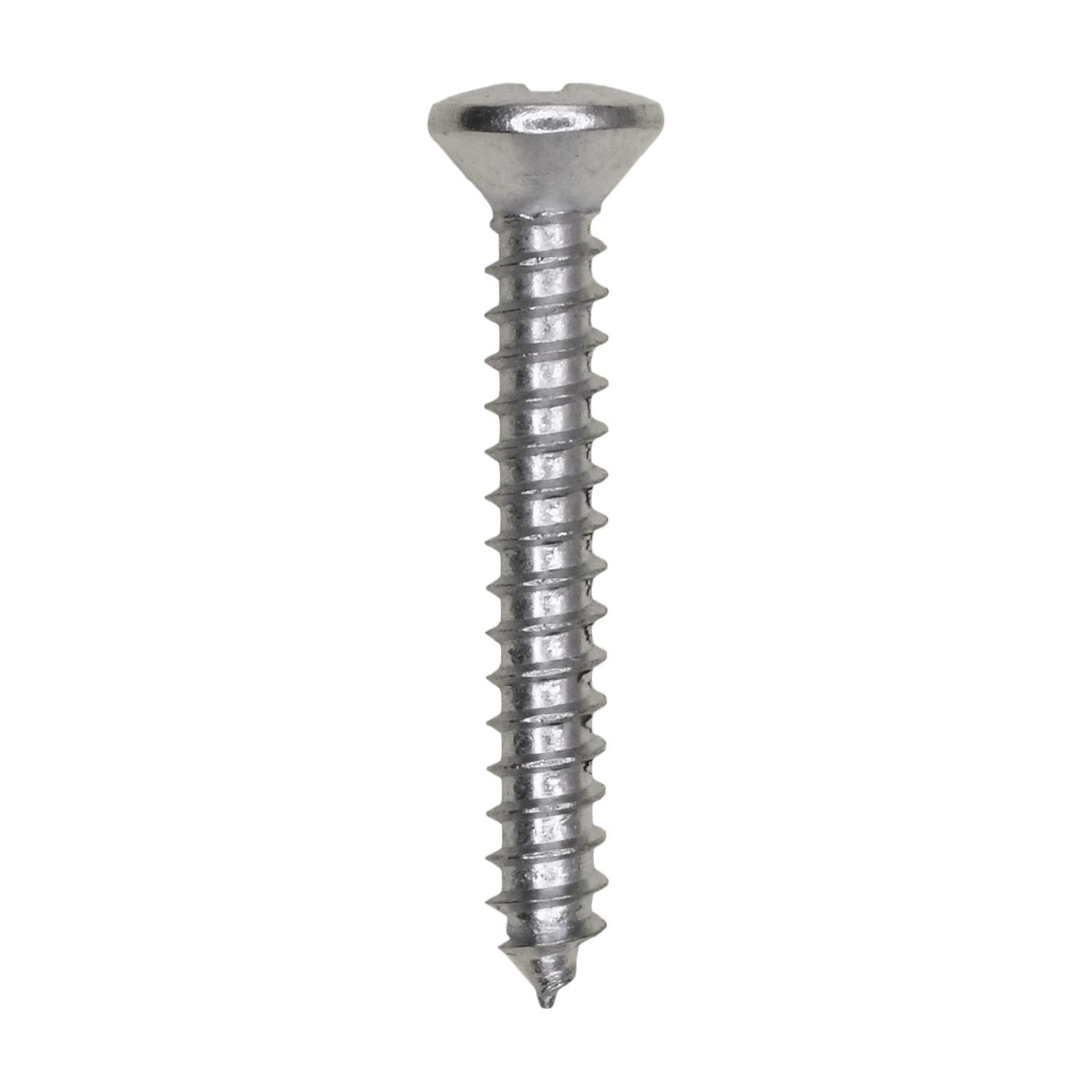 #6 X 1 OVAL PHIL SMS CHROME - Chrome