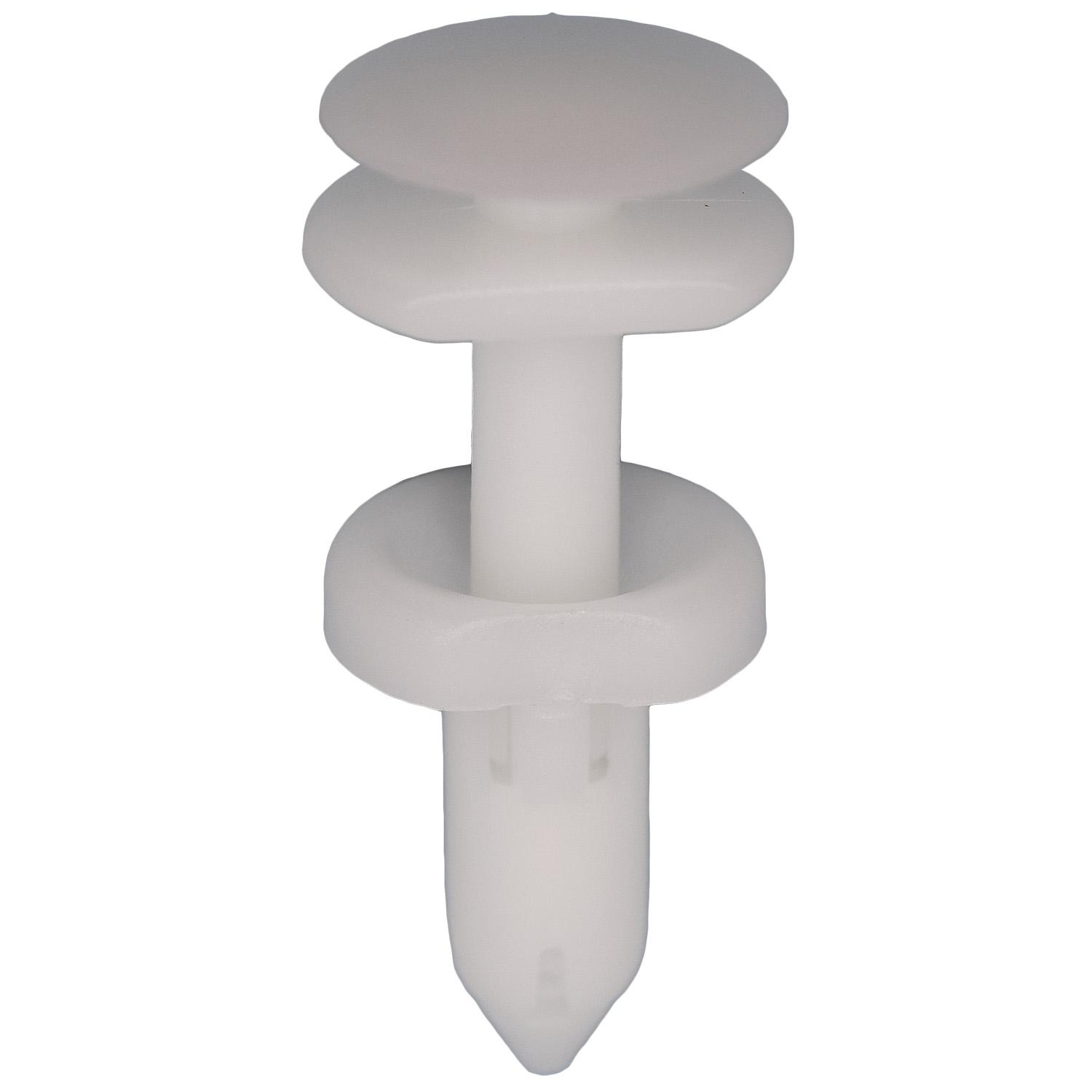 DOOR TRIM PANEL PUSH RETAINER - White