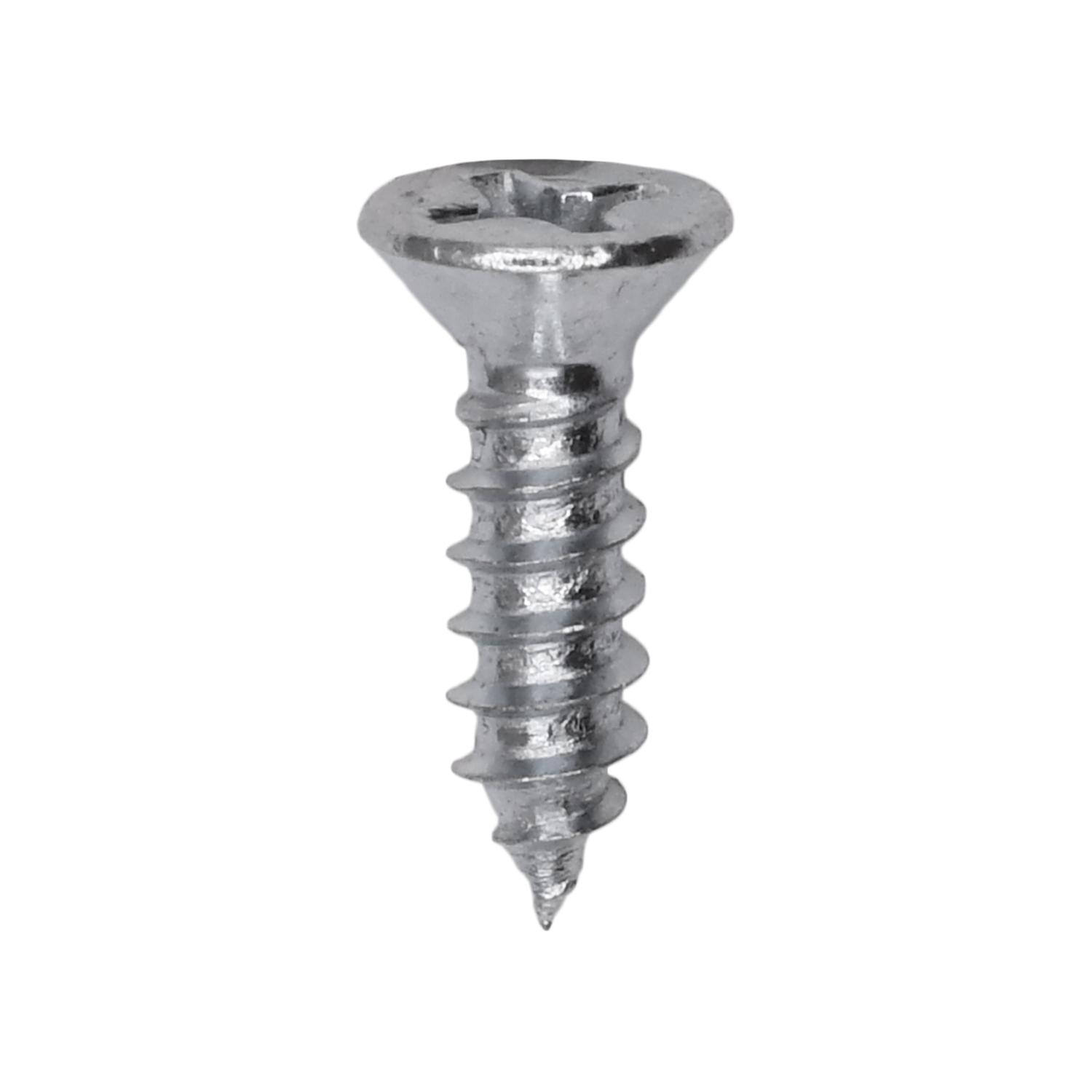 #6 X 1/2 FLAT HEAD T.S ZINC - Zinc