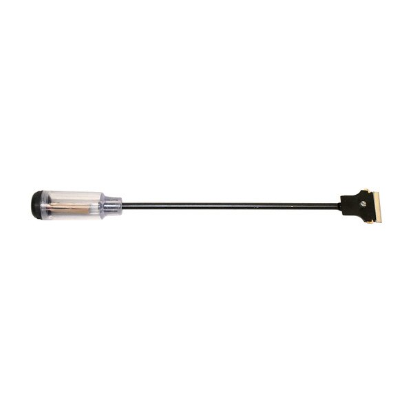 extra long sticker scraper