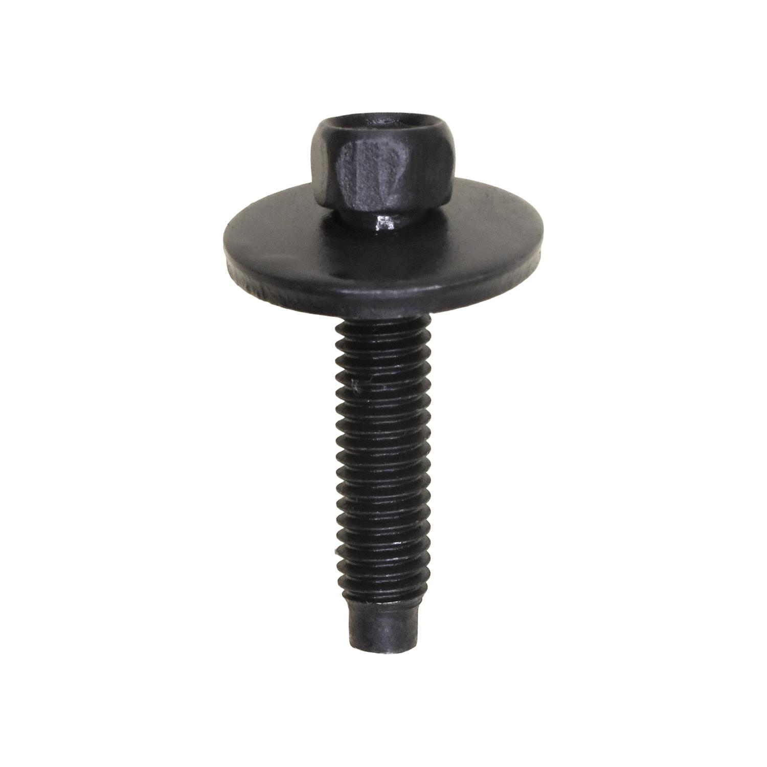 hex head sems screw with dog point m6-1.0 x 28mm