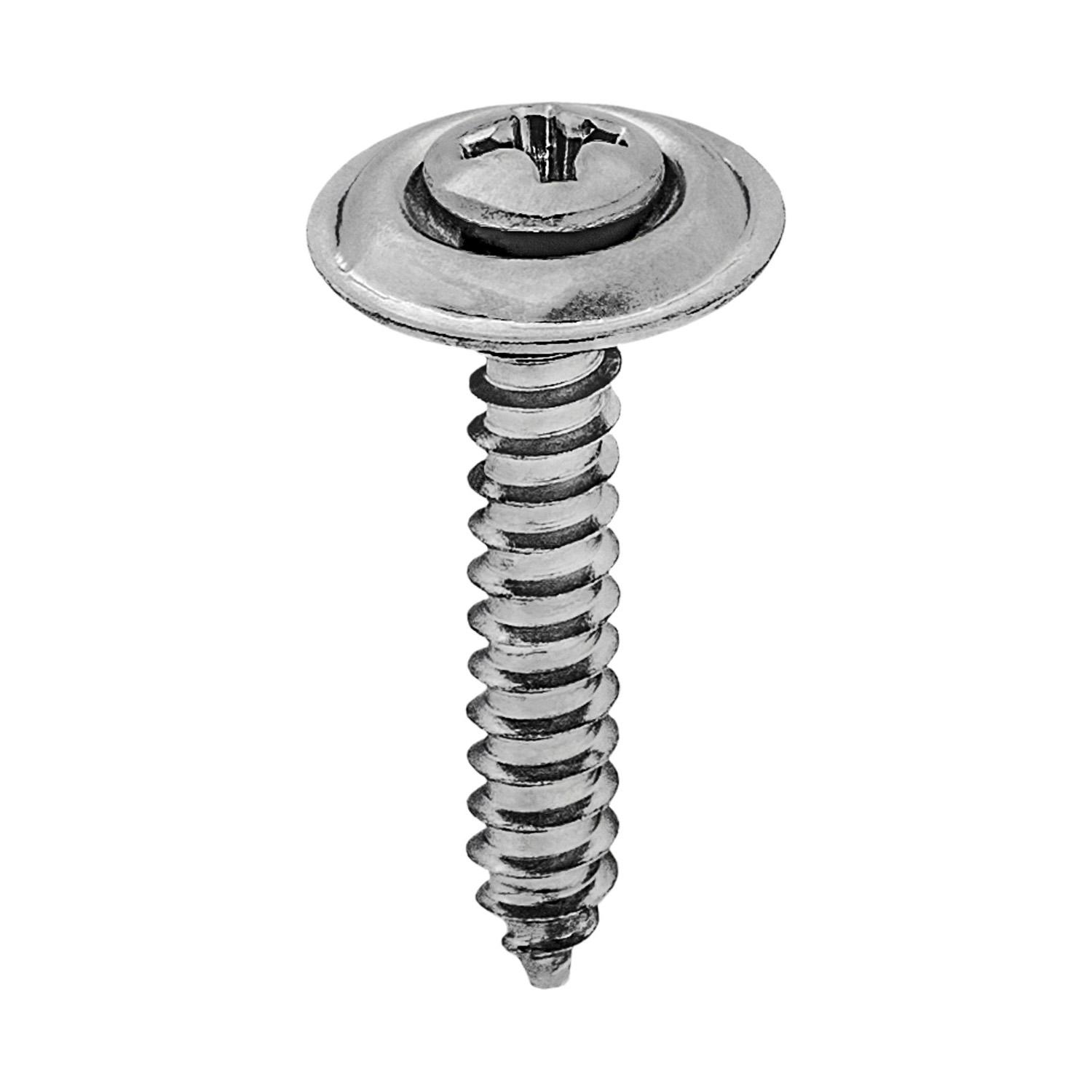 #8 X 1 OVAL PHIL SEMS SMS CHROME - Chrome