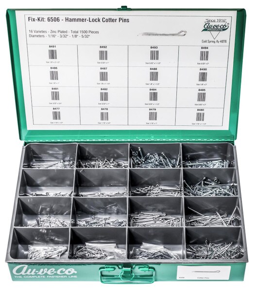 hammer lock cotter pin kit assortment
