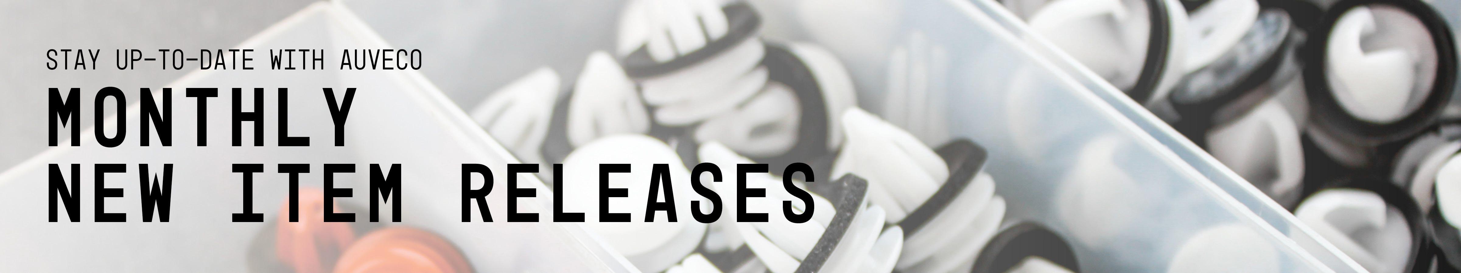 New Item Releases banner image